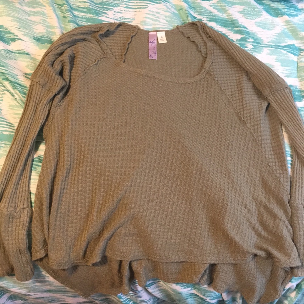 Olive green sweater